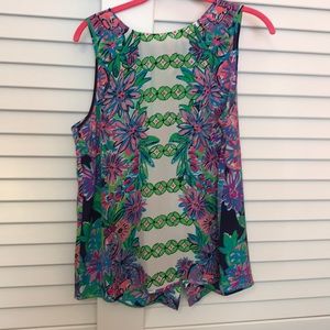 Lilly Pulitzer silk tank